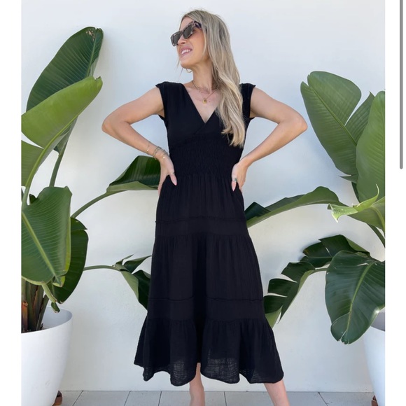 felicite Dresses Felicite Smock Cotton Gauze Dress Sailor Poshmark